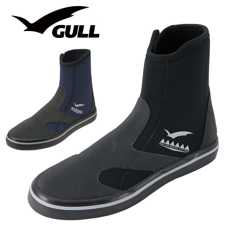 GA-5644ダイビングブーツGULL/ガルGSブーツウィメンズダイビングブーツファスナー付