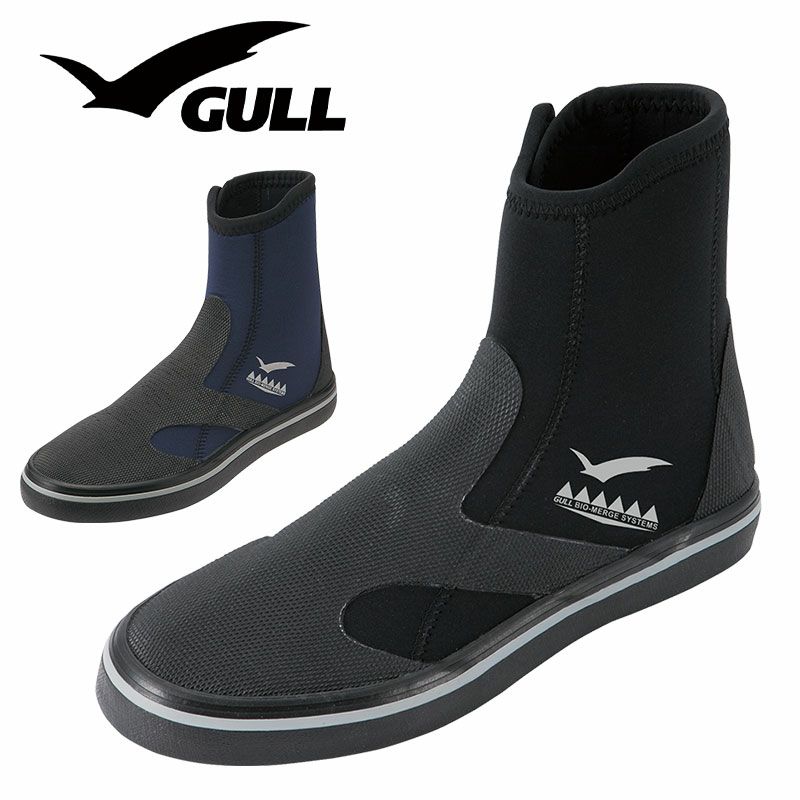 GA-5644ダイビングブーツGULL/ガルGSブーツウィメンズダイビングブーツファスナー付