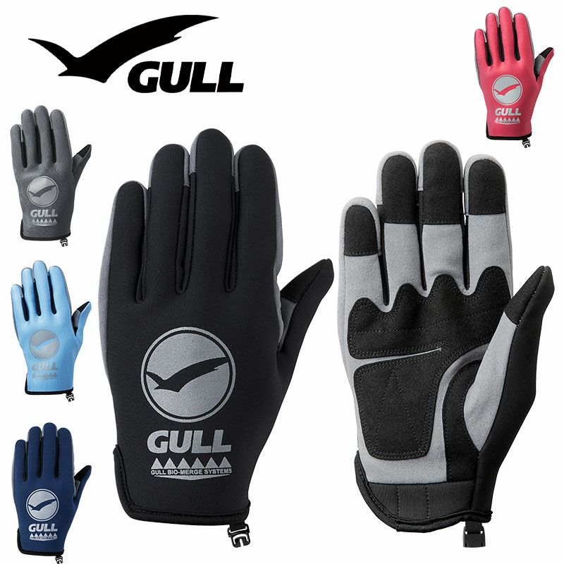GA-5589ダイビンググローブGULL/ガルSPグローブショートメンズスリーシーズングローブダイビング男性用