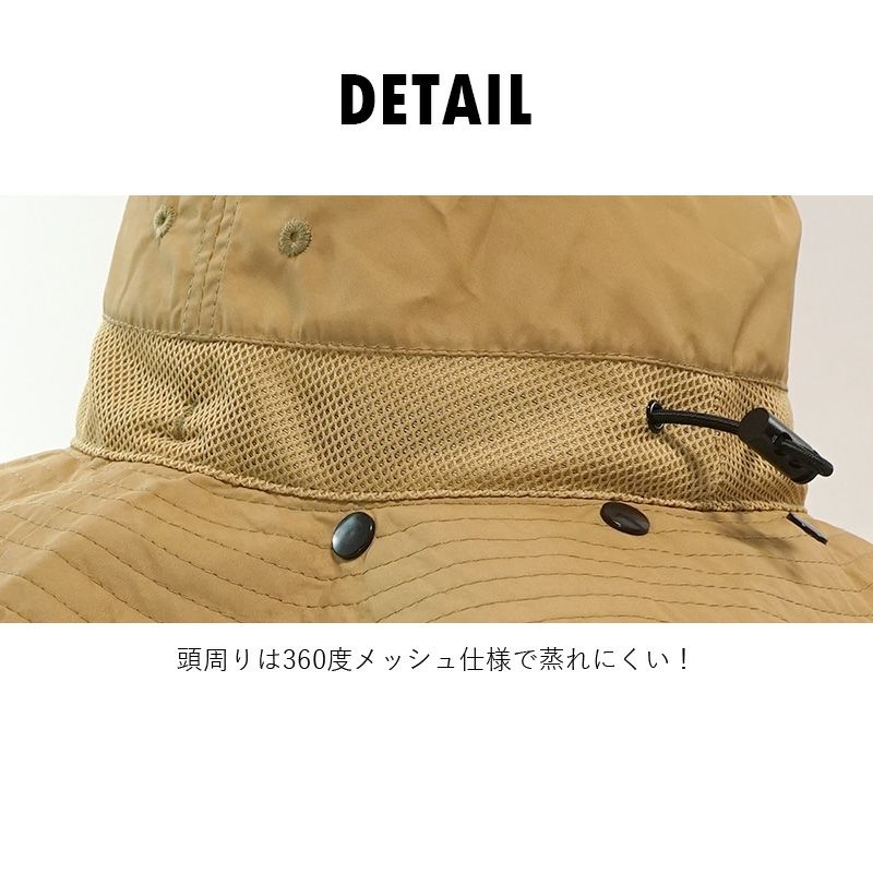 サーフハット レディース水陸両用ビーチハットサファリハットHeleiWahoヘレイワホハット帽子UVカット撥水抗菌メッシュサーフィンSUP海プール釣りアウトドア キャンプ 登山 夏