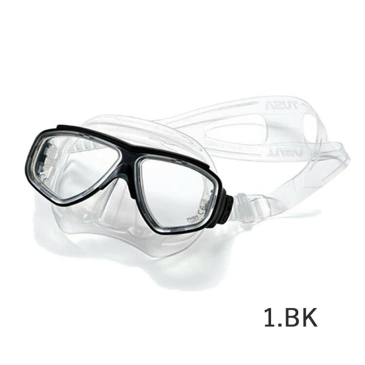 ダイビングマスクTUSA/ツサM7500/M7500QBスプレンダイブIIマスク軽器材水中メガネ二眼タイプ