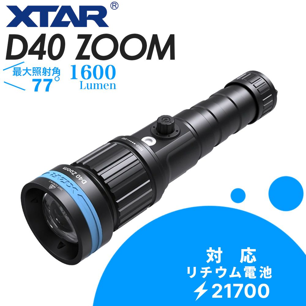 D40ZOOM1600adjustableBeam(w/oBT,Charger)AF063001